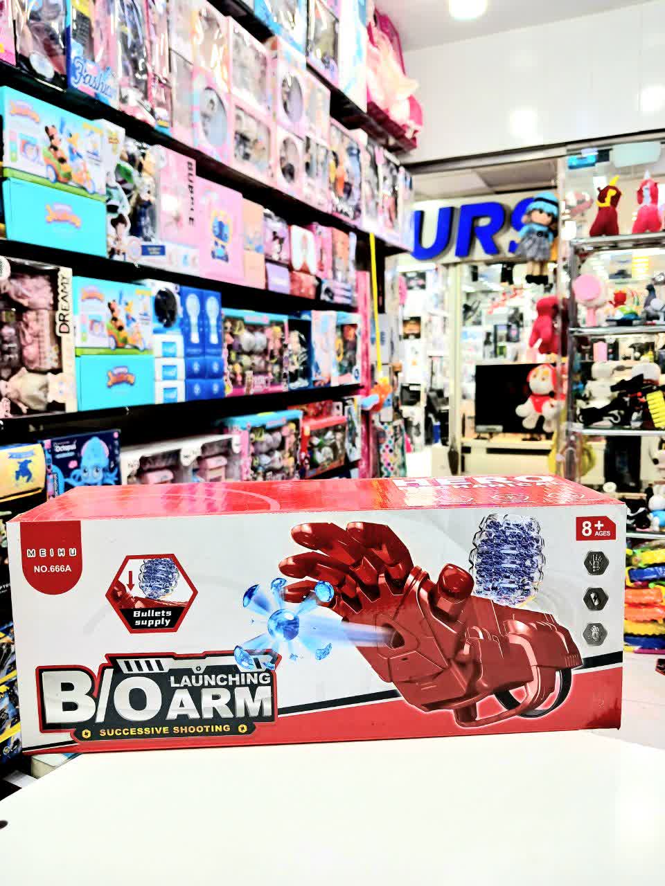 دستکش آیرومن تیر پرتابی ژله ایی