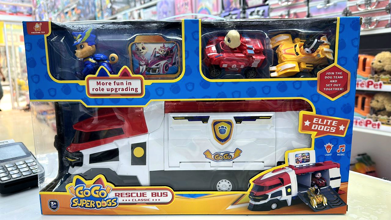 کامیون سگ های نگهبان با فیگور | اسباب بازی Paw Patrol اسباب