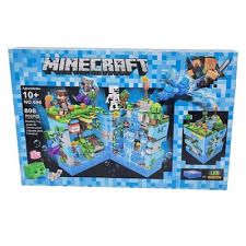 لگو ساختنی ماینکرافت 898قطعه کد ۶۹۶