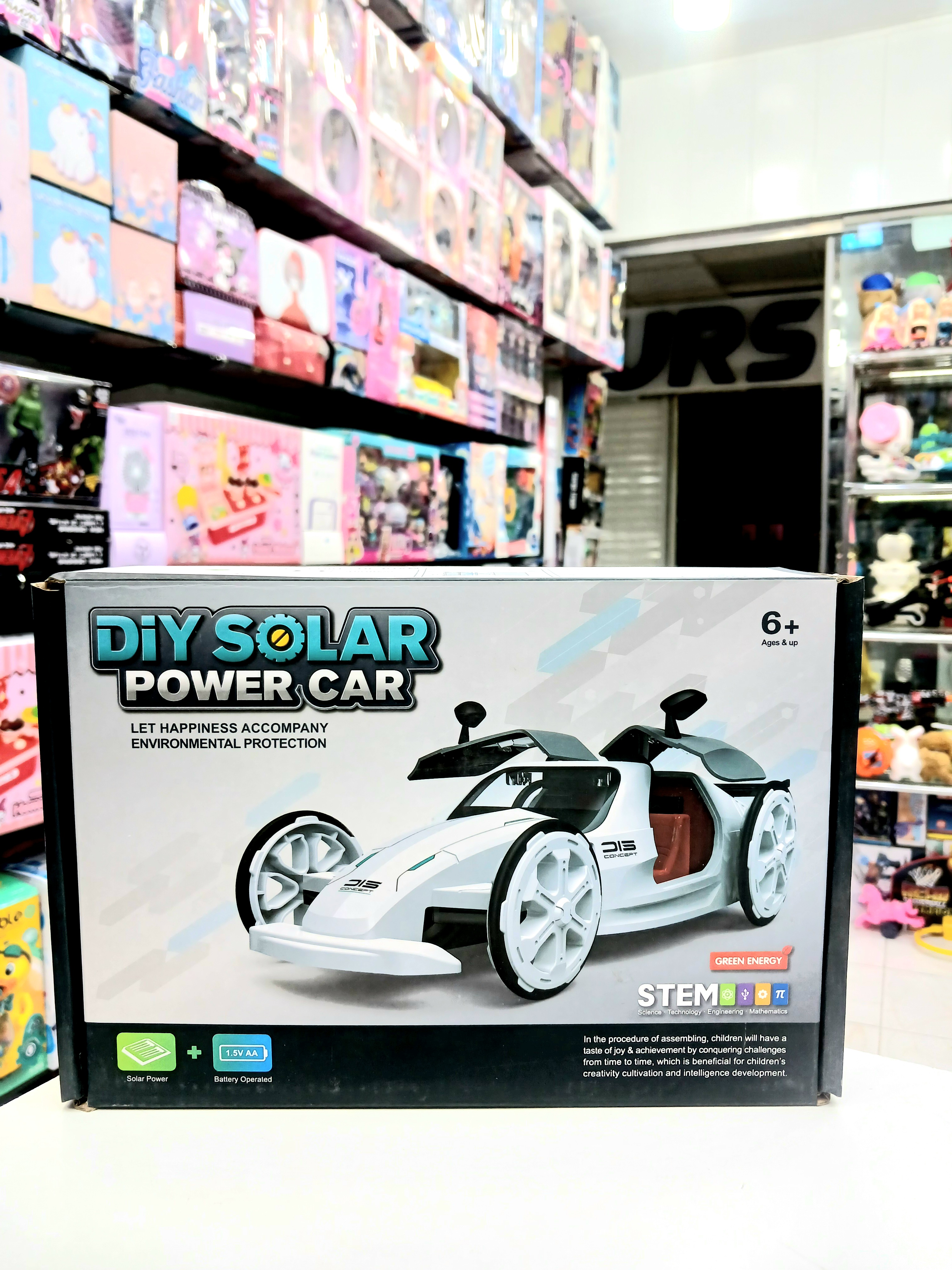 کیت خورشیدی طرح ماشین مدل DIY015