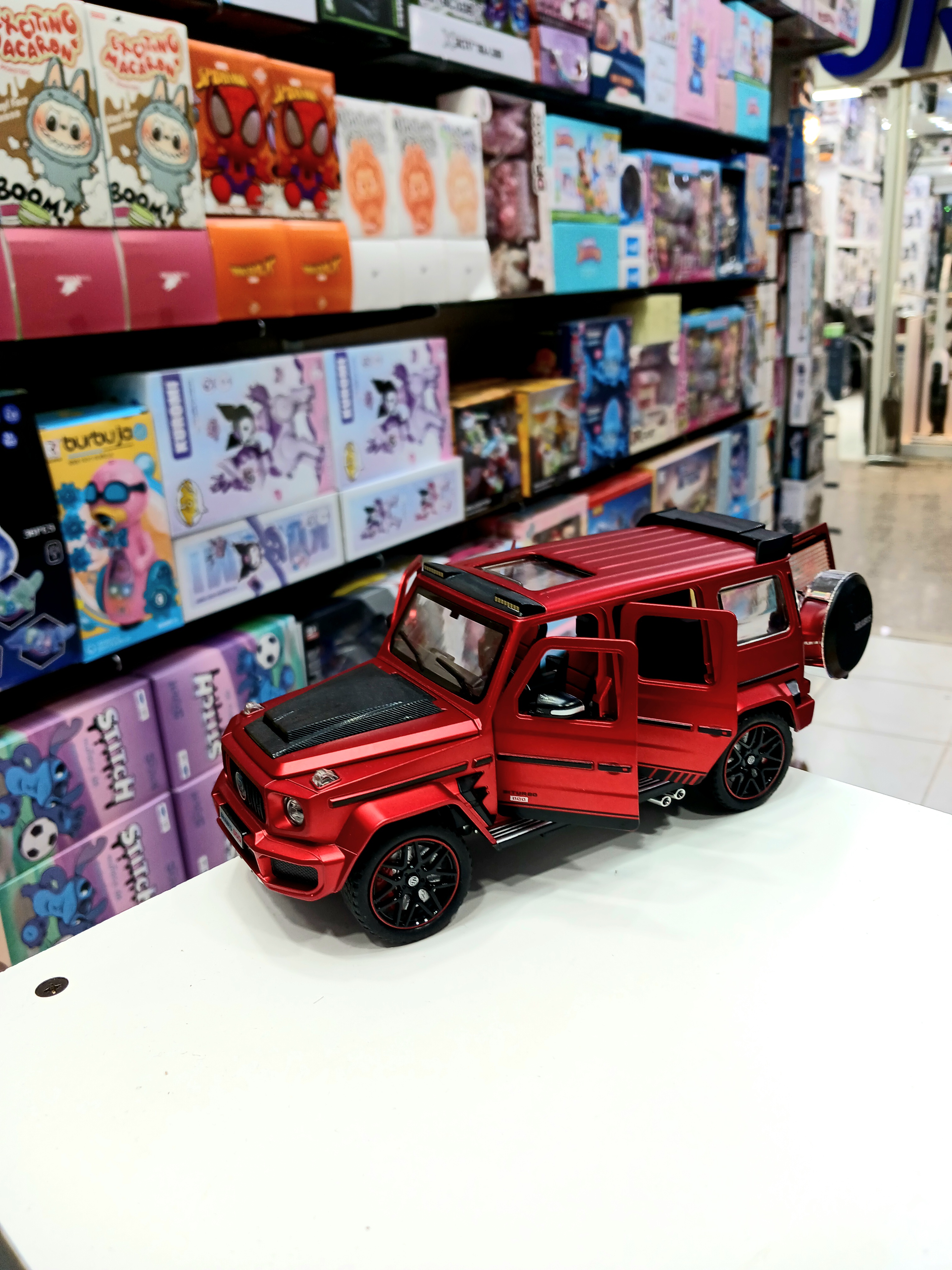 ماکت فلزی بنز G-Class مقیاس ۱:۲۴ | درب بازشو