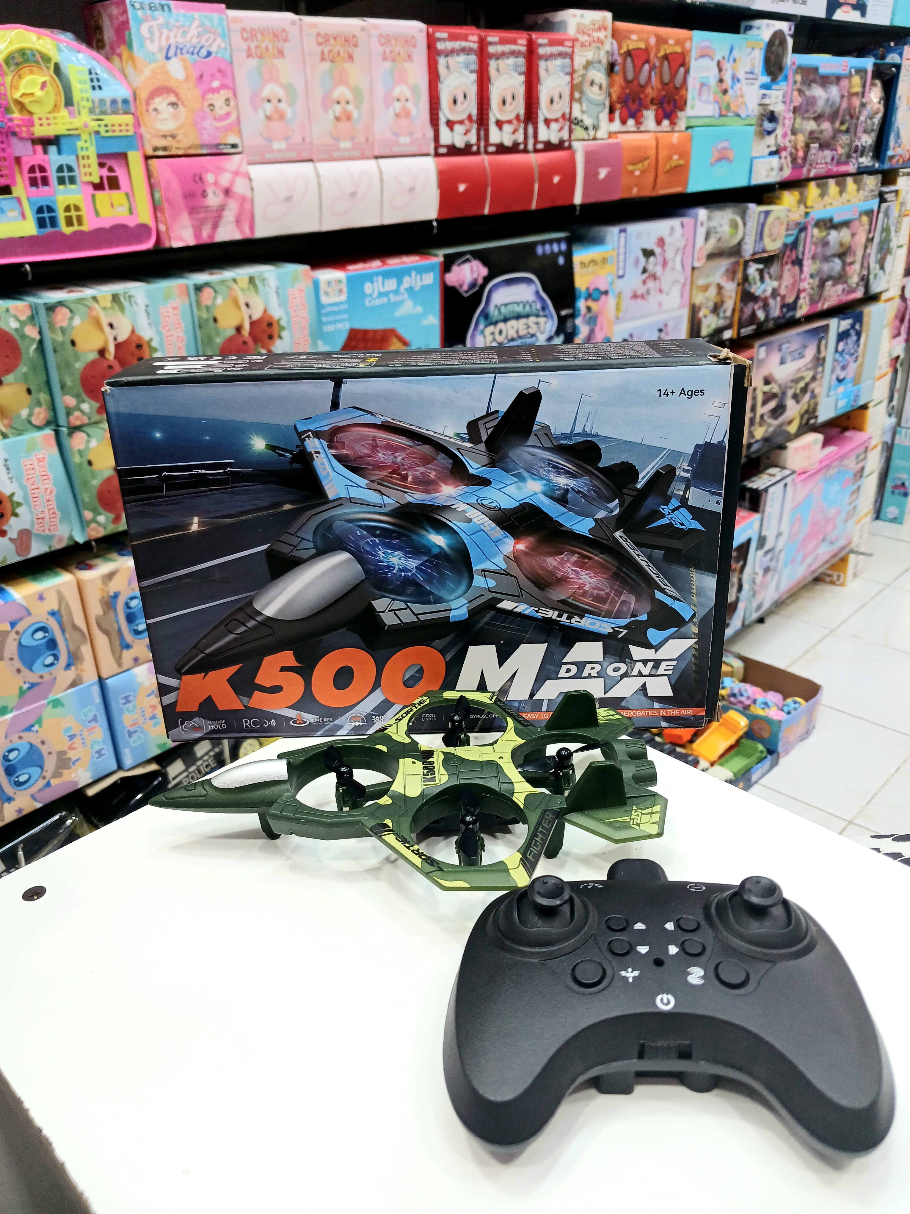 هواپیما کنترلی K500 MAX | چرخش ۳۶۰ درجه | اسباب بازی کنترلی